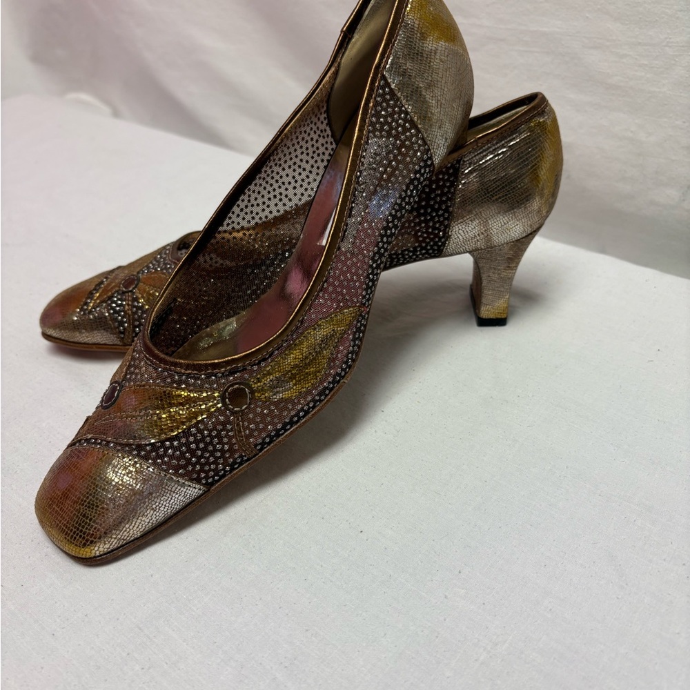 Elegant Multicolor Italian Women's Heels